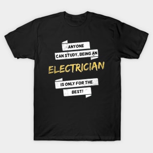 Funny Electrician Journeyman Electrical Engineer T-Shirt